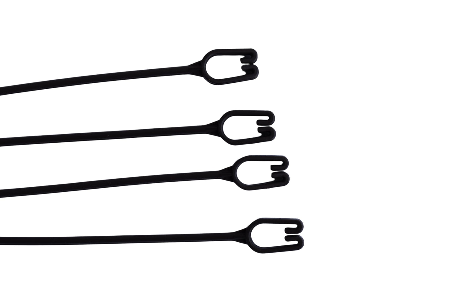 Replacement 4 Strand Plastic Hangers for 12" Hanging Baskets - Set of 5 (Brown)