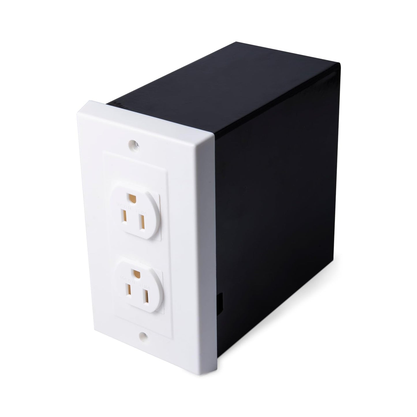 American Outlet Wall Safe Security Secret Hidden Box Covert Safe as the Socket in Plain Sight, Secures Jewelry, Valuables, Cash, Metal Shell, 6.7x6.7x3.9 Inches