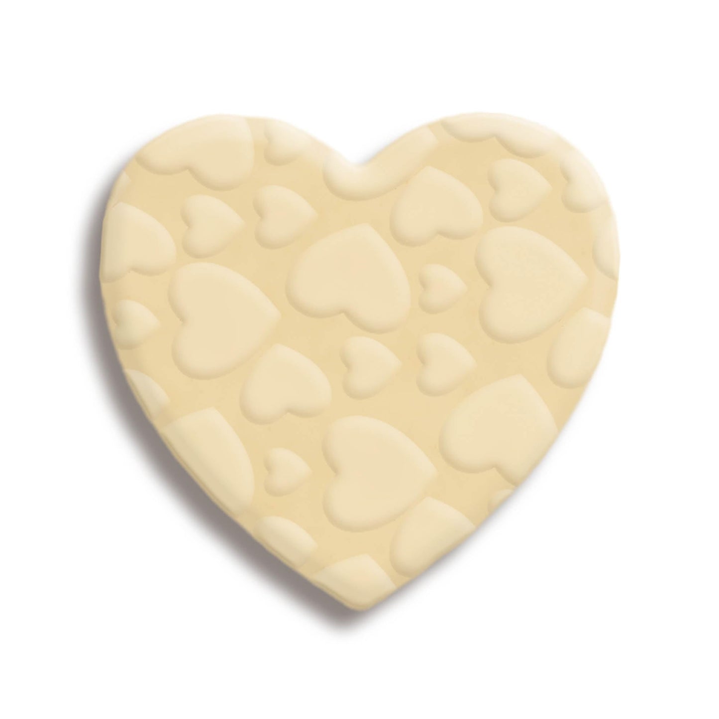 Mrs. Anderson’s Baking Mini Embossing Rolling Pin, Hearts Design, Poplar Wood and Chrome-Plated Iron