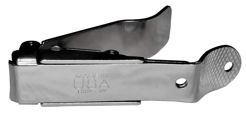 No-mes Toenail Clipper, Catches Clippings, Patented Ergonomic Grip, Built-in Nail File, Made in USA