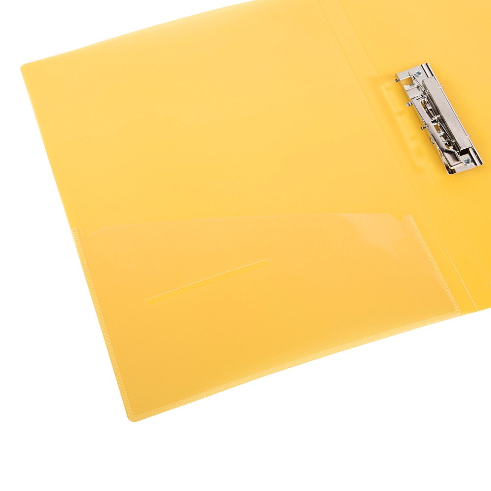 Filexec 6192, Clamp Binder, Frosted, Set of 6, 6 Assorted Colors Blueberry, Strawberry, Grape, Lime, Lemon, Tangerine (50028-6192)