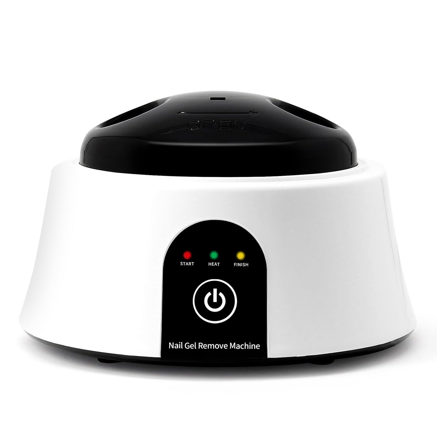 Electric Nail Soaking Bowl, Soak off Bowl for Gel Nail Polish, Acrylic Nails, Dip Powder Removal, Black