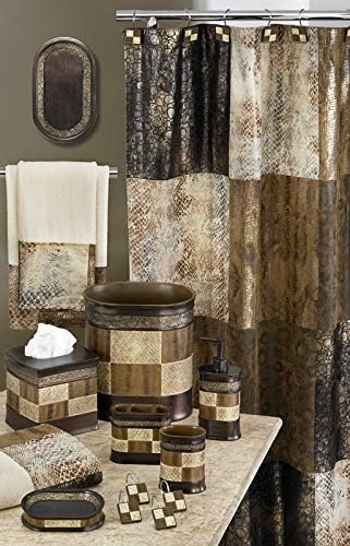 Zahari Home Zambia Stylish Tooth Brush Holder Modern Classic Luxury Decor Animal Print Western Design Toothbrush Holder