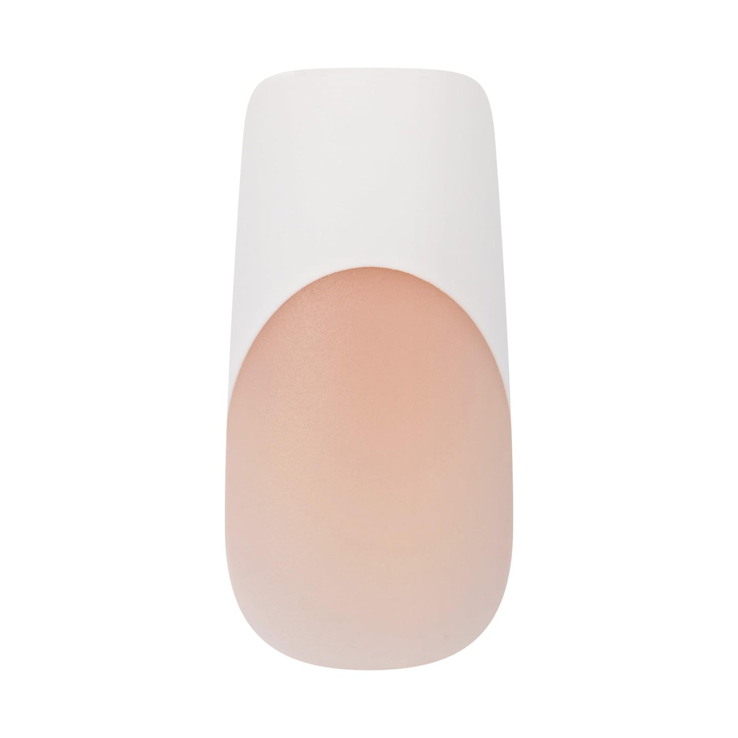 Kiss Core, Press On Nails, Nail glue included, 'Every Minute', White, Long Size, Square Shape, Includes 32 Nails, 2g Glue, 1 Manicure Stick, 1 Mini File