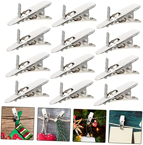 Cabilock 500pcs Spring Decor Clips Multi-Purpose Xmas Ornament Holders for Wreaths Trees Adornment Clips for Holiday Decorations for Festive Flower Arrangements