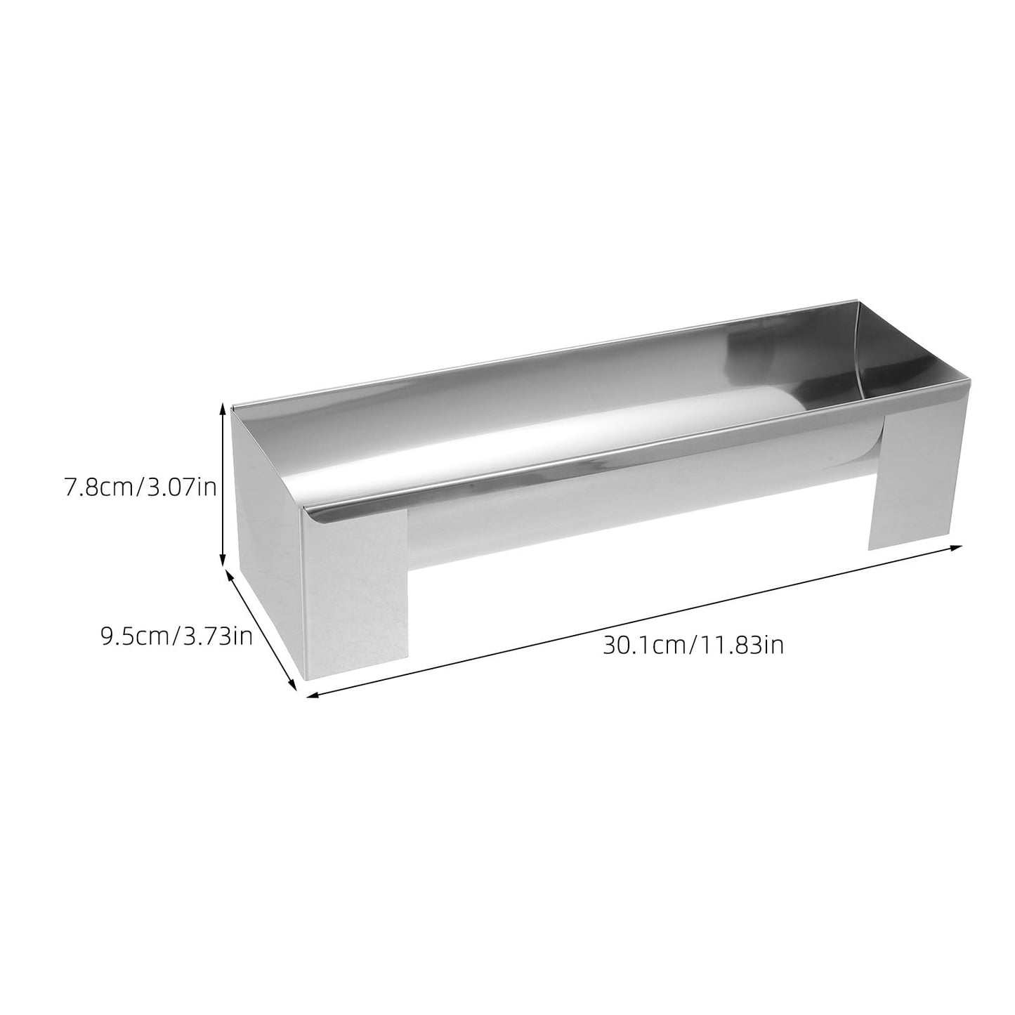 DECHOUS U-Shape Cake Mold: Stainless Steel Bread Baking Mold Bakeware Cranberry Biscuit Cake Mould for Home Kitchen Baking