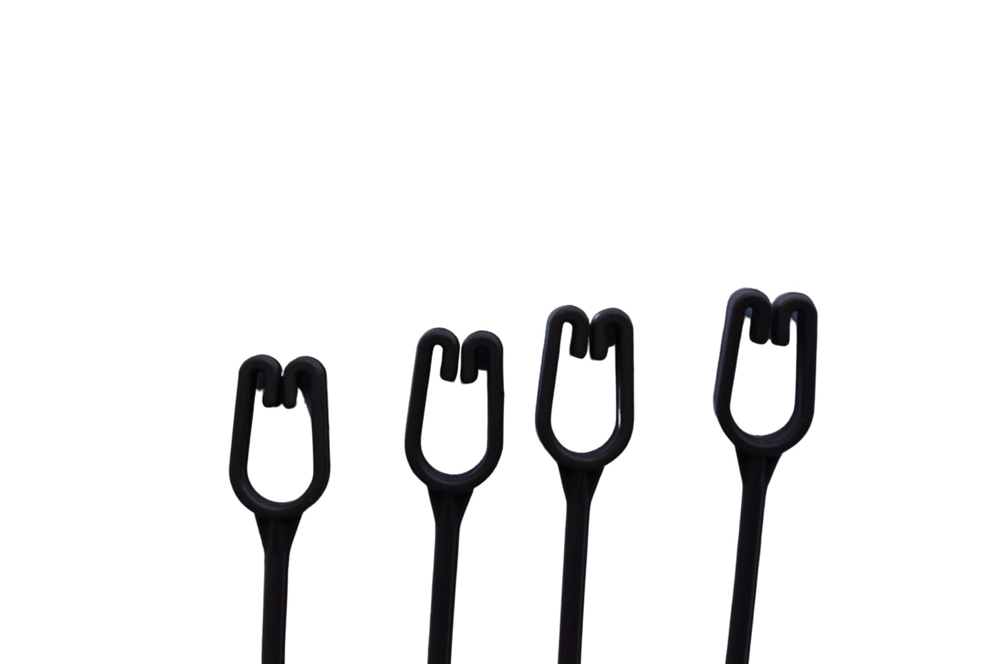 Replacement 4 Strand Plastic Hangers for 12" Hanging Baskets - Set of 5 (Brown)