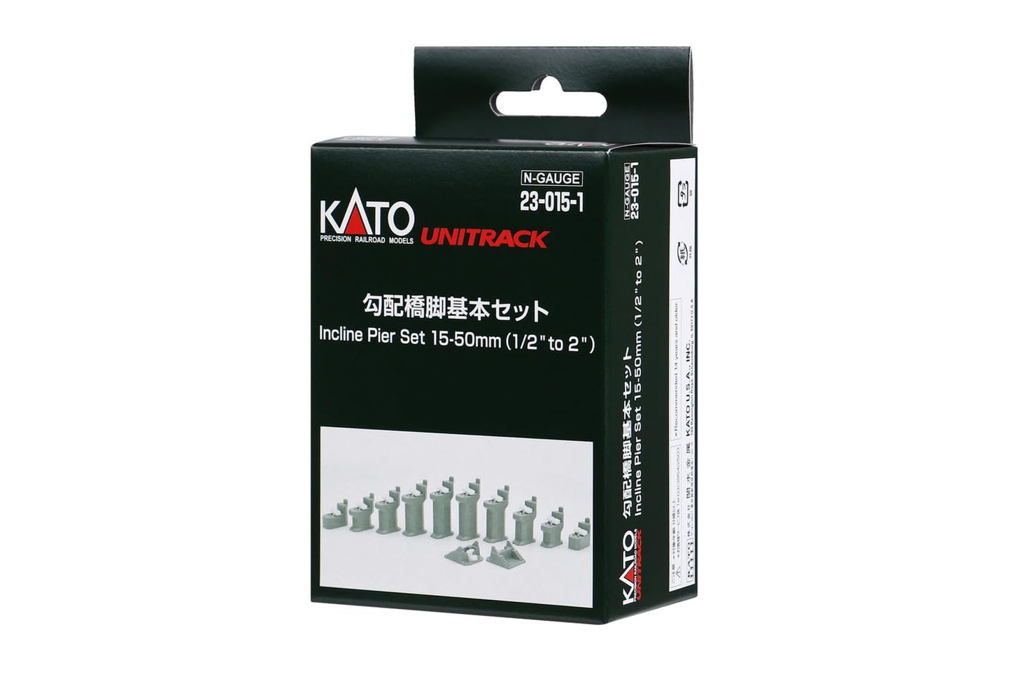 KATO 23-015-1 N Gauge Slope Piers Basic Set Railway Model Supplies