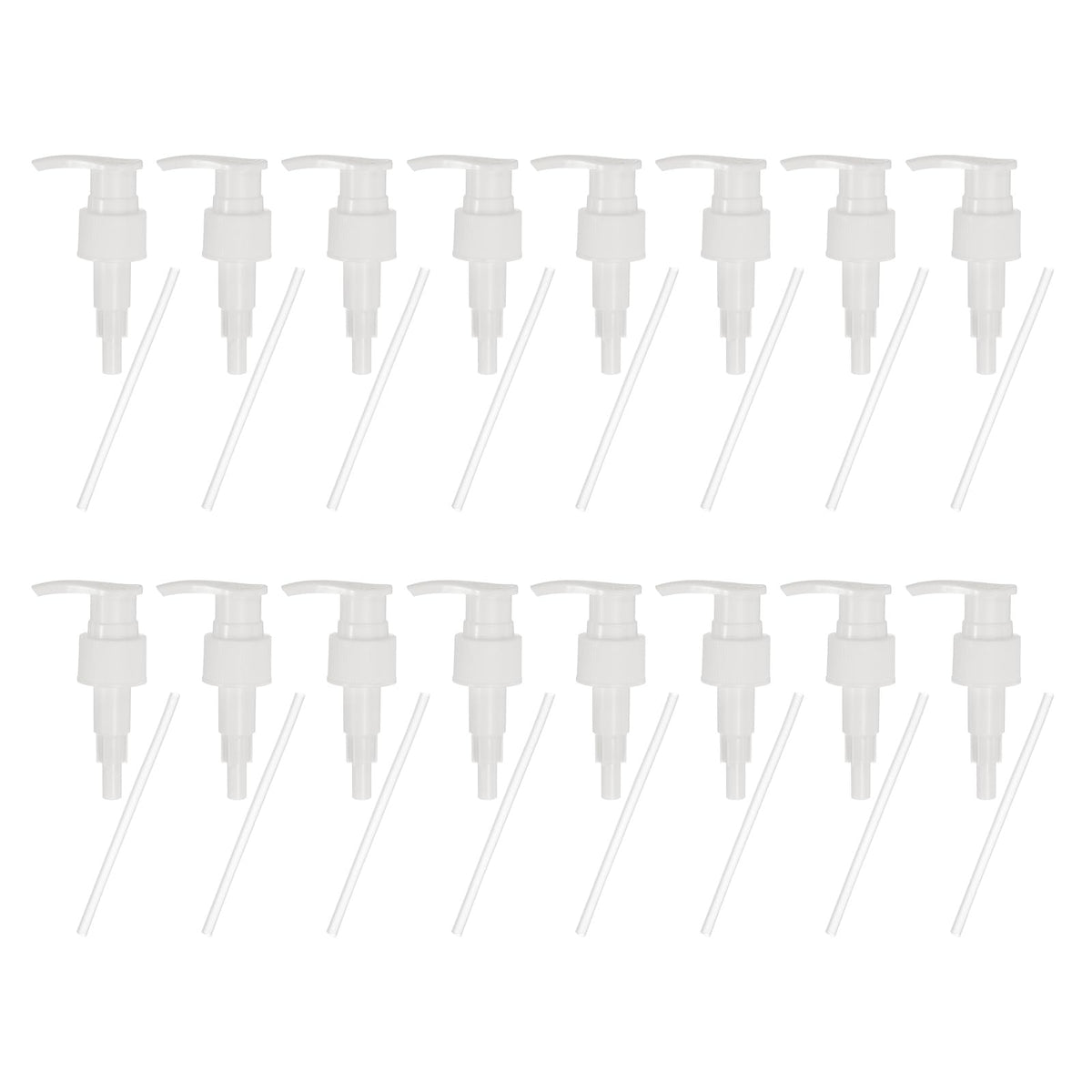 16 Pcs Soap Dispenser Pump Heads Soap Dispensers Top Pumps Replacement Switch Pumphead for Standard 24 (16 Count)