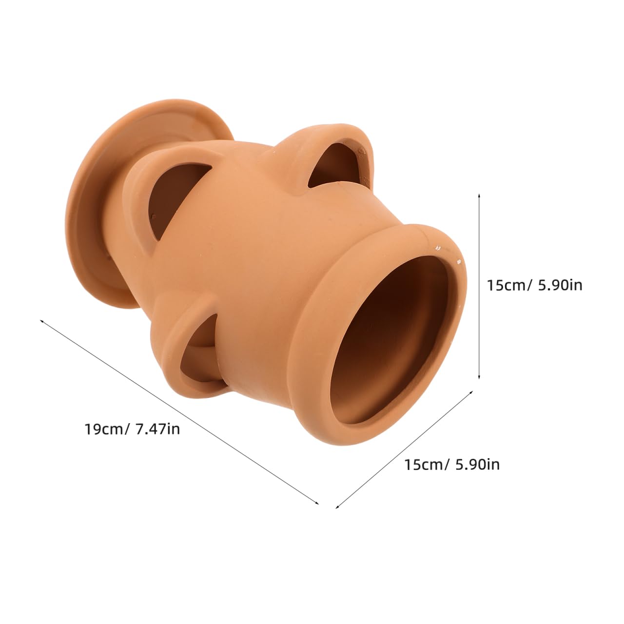 FAVOMOTO Strawberry Tower Planter Lightweight Terracotta Pot for Succulents Orchids Decorative Plants Vertical Planter for Gardening for Balconies