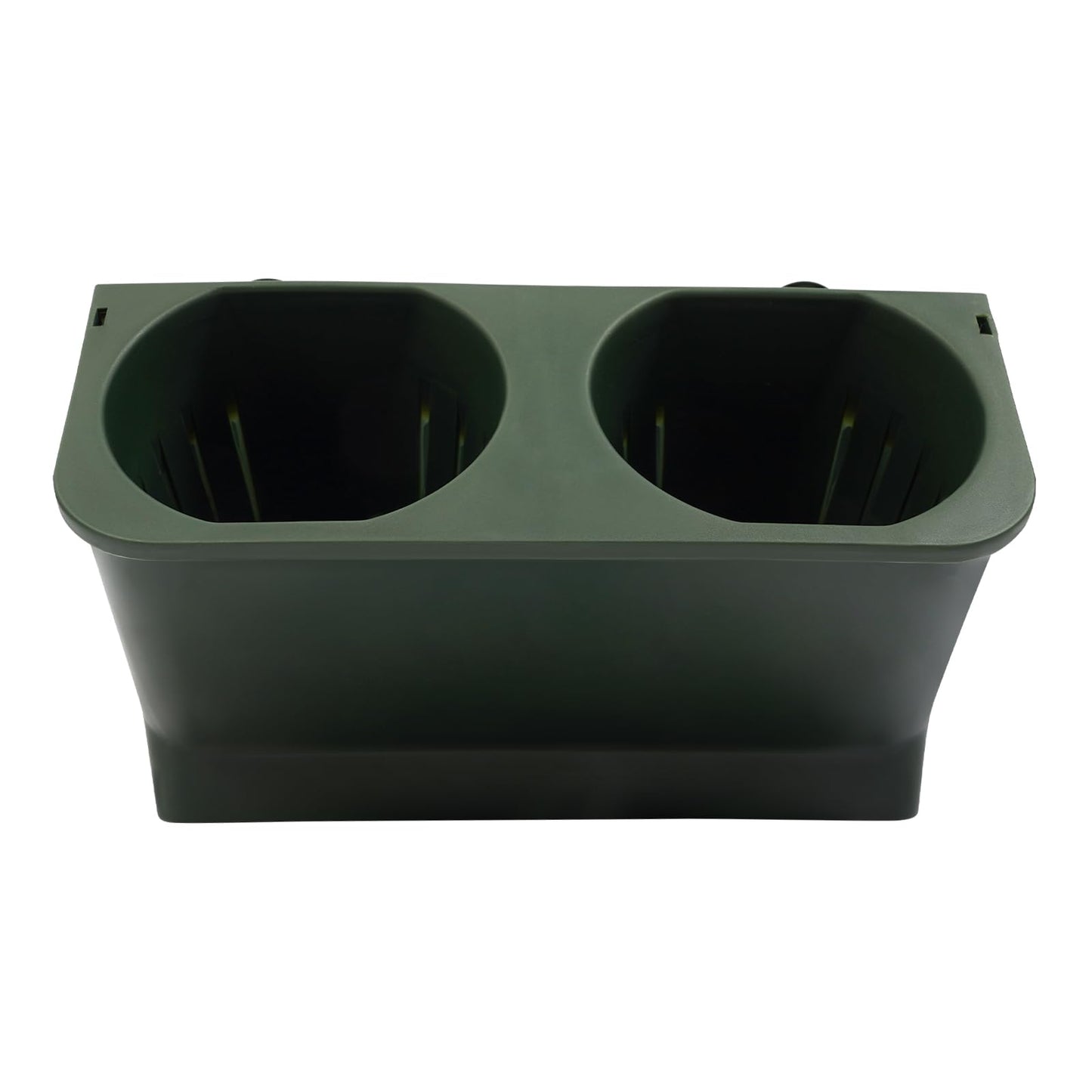 Self Watering Vertical Wall Planter with 30 Plant Pots, Wall-mounted Flower Pot Holder with Drainage Holes, Indoor Outdoor Living Wall Hanging Planter for Flower, Herb, Vegetable, and Fruit, Green