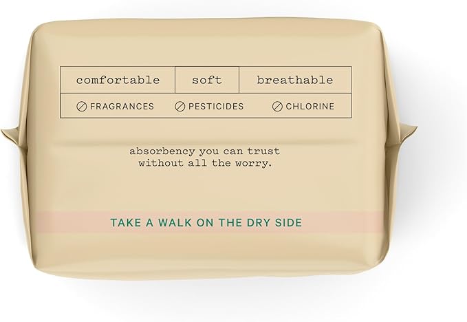 The Honey Pot Company - Incontinence Pads for Women - 80ct - Non-Herbal Panty Liners - Bladder Leak Control - Organic Cotton Cover & Ultra-Absorbent Pulp Core - FSA & HSA Eligbible
