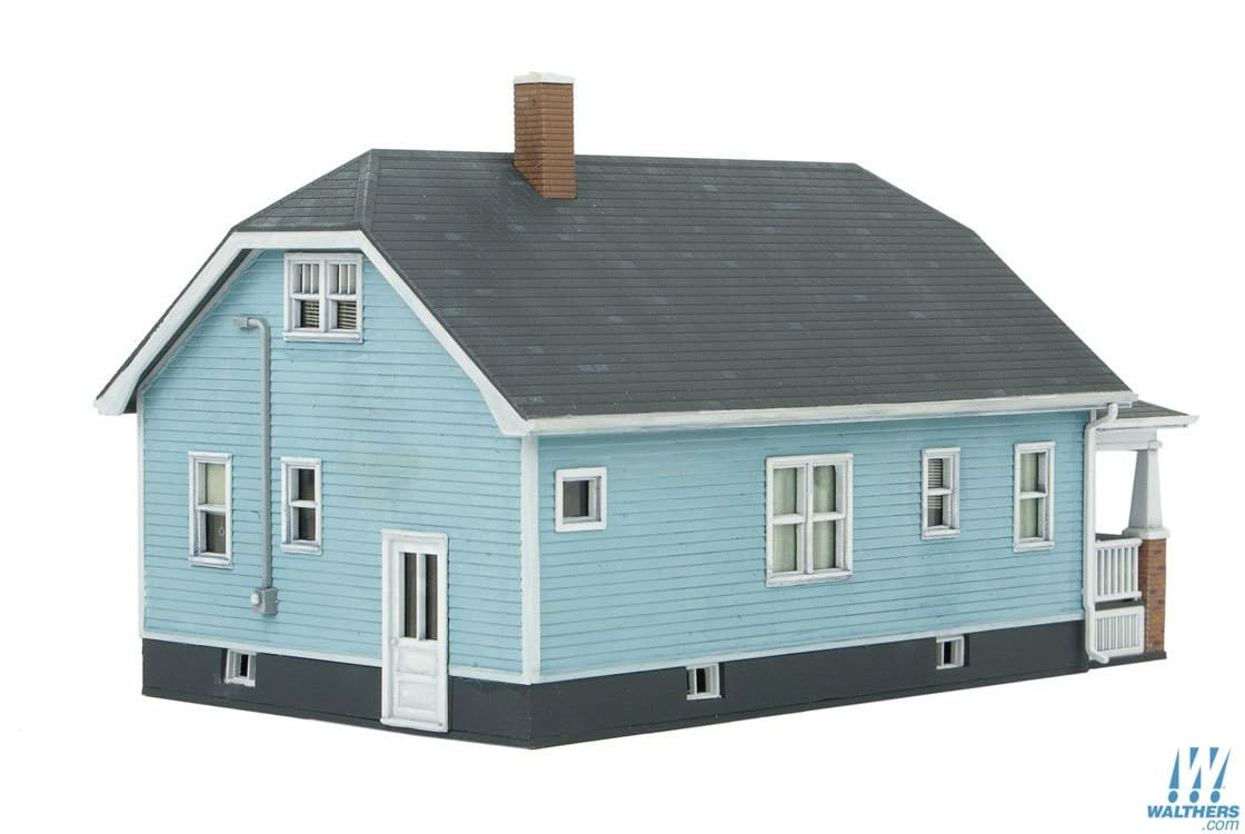 Walthers Cornerstone American Bungalow 933-3787 HO Scale Model Railroad - Structure Kit