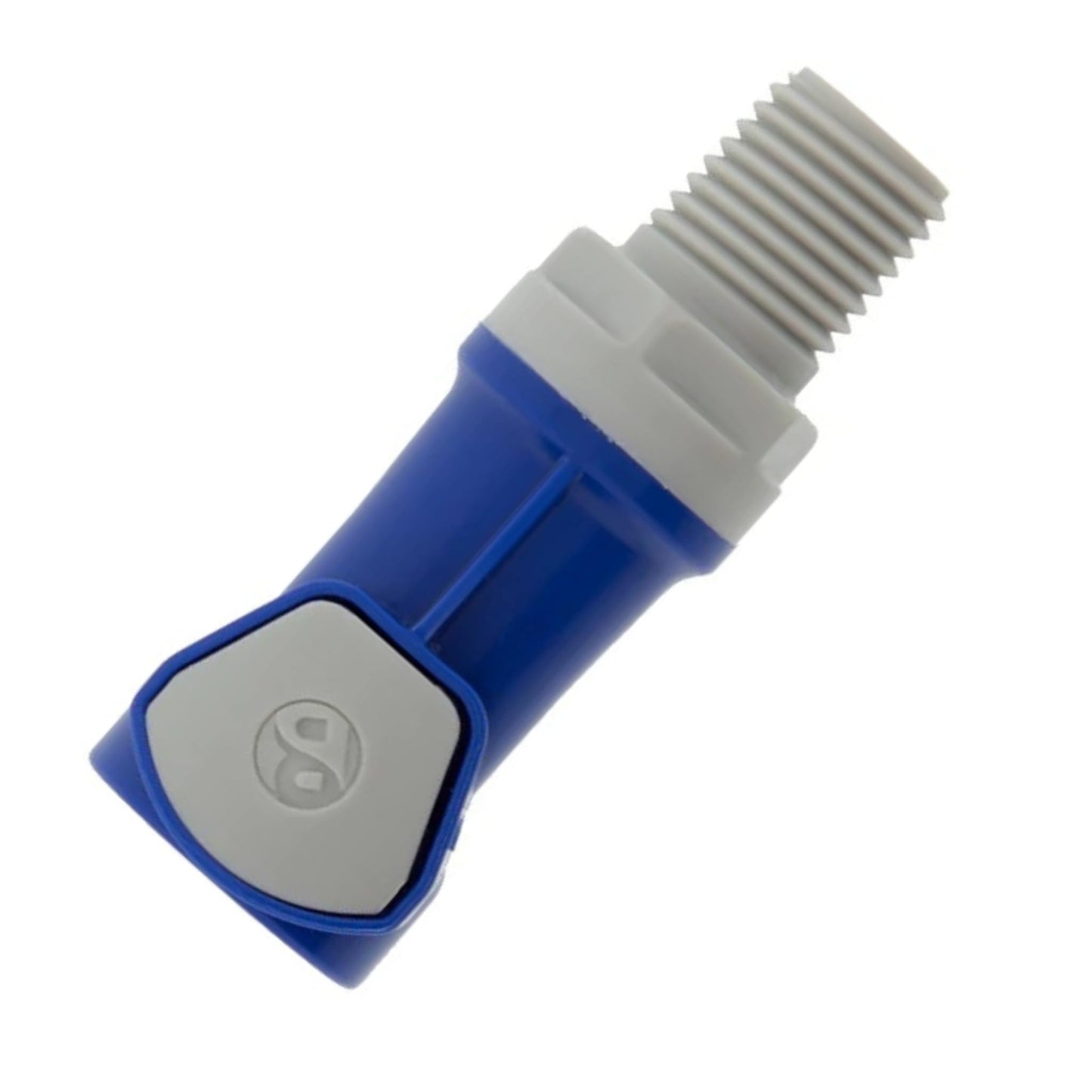 Battery Watering Technologies 09FBLUT3 Threaded Female Connector Blue 1/4" – Battery Watering System Fitting (Pack of 2)