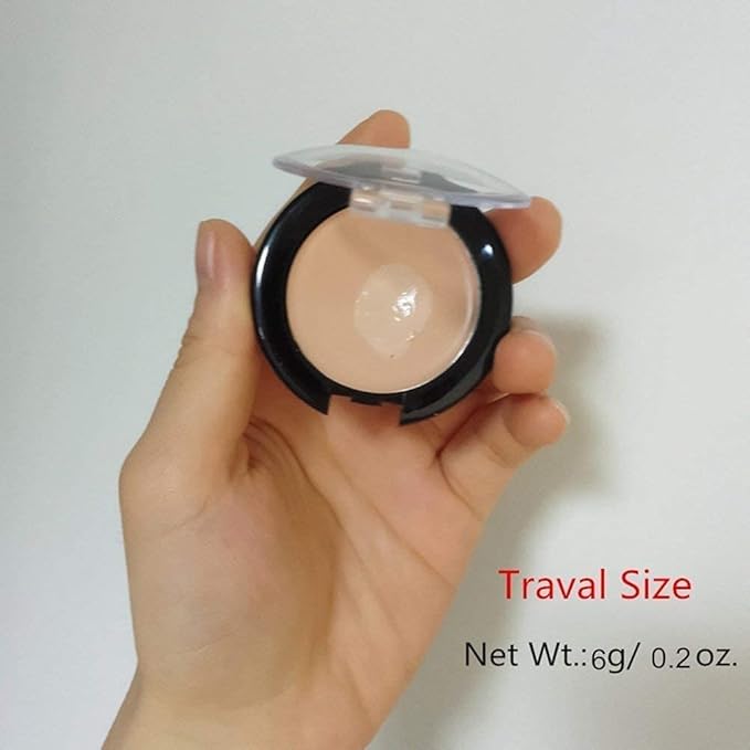 Full Coverage Concealer Cream Makeup, Sace Lady Waterproof Matte Smooth Concealer Corrector Long Lasting for Dark Spot Under Eye Circles Cover, 6g/0.2Oz (#30 Light Natural)