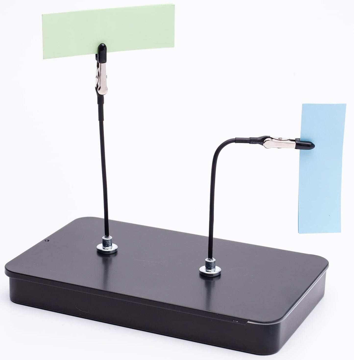 Maptipjoy Metal Painting Stand Base Holder and 12PCS Magnetic Bendable Alligator Clip Sticks Set Modeling Tools for Airbrush Spray, for Gundam Hobby Model Parts Assemble…