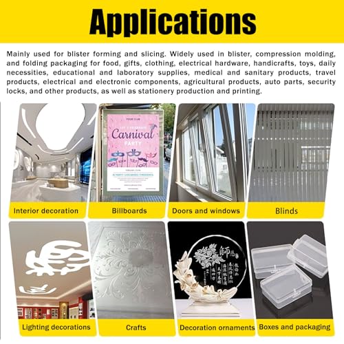 Large Pp Plastic Sheet 100×100cm 0.3 1mm Frosted Polypropylene Panel Semi-Transparent Matte Board For Light Diffuser Backdrop Table Cover Craft Use(0.8mm) - size: 0.8mm