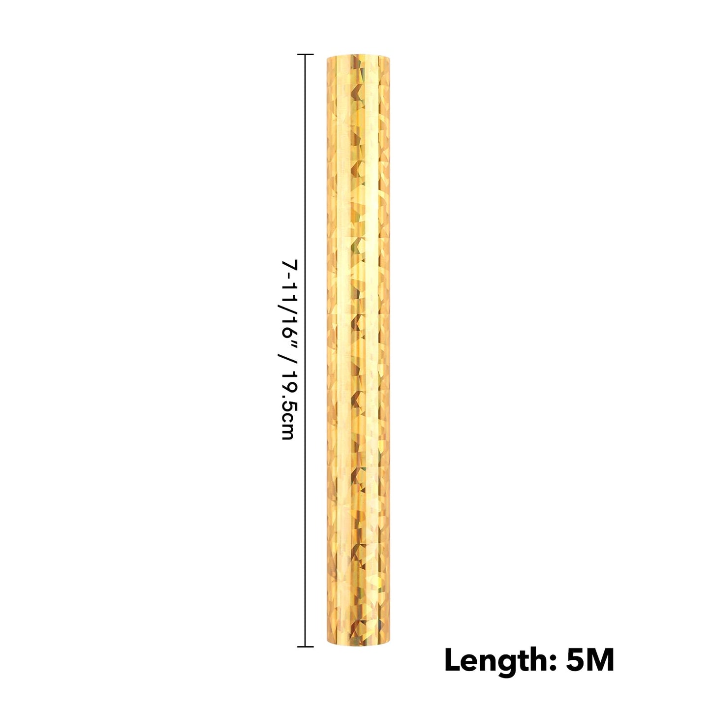 8 Rolls Toner Reactive Foil, 5mx19.3cm/Roll Foil Paper for Toner foiling,Foil by Laser Printer and Laminator Card Making Kit, Hot Stamping Foil Roll for Scrapbooking 7.6inch x 16.4ft