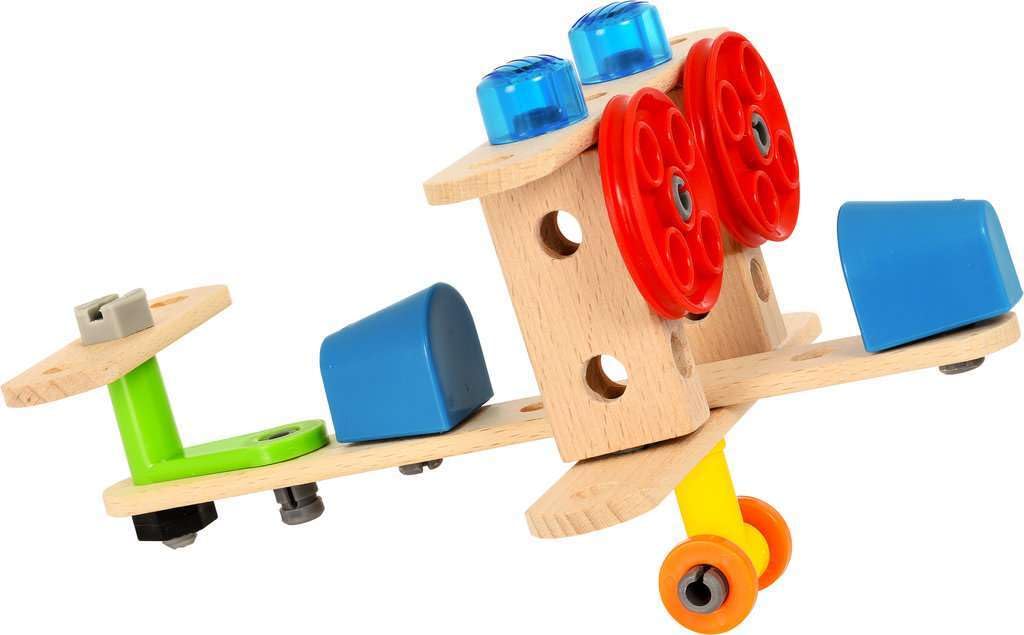 BRIO Builder Starter Set 34586 - Comprehensive 49 Piece STEM Building Set - Enhanced with Wood and Plastic Pieces - Ideal Learning Toy for Kids Aged 3 and Up - MESH Accredited