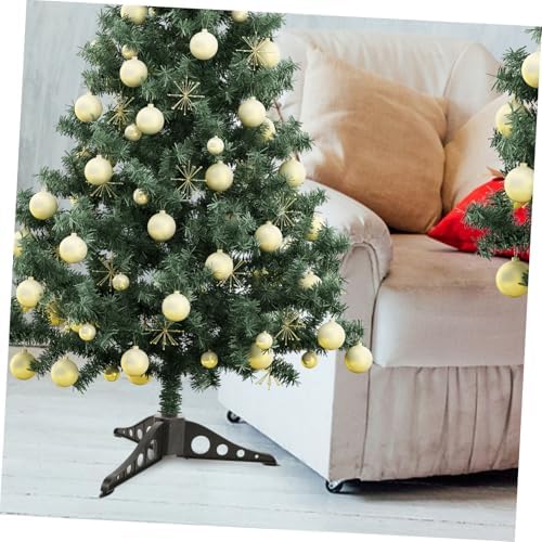 Christmas Tree Base Artificial 1.2m High Sturdy Bracket Triangle Fixation Easy to Set up
