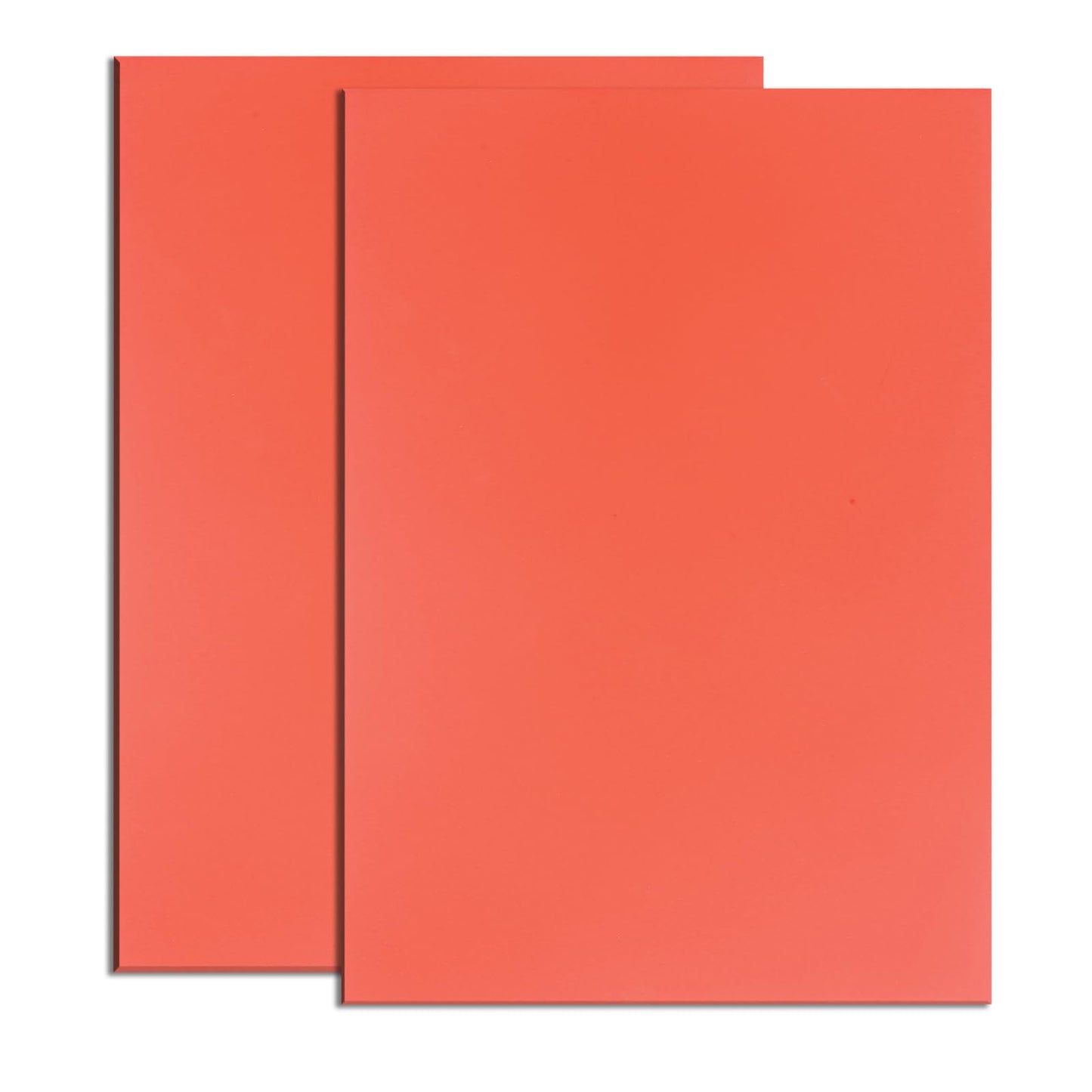 Frddiud Rubber Stamp Sheets for Laser Engraving Machine, 2 PCS A4 Size Engraving Soft Rubber Mats for Laser Cutter to Make Rubber Stamps, Ink Stamp Pads Engraving Tools & Supplies (Orange)