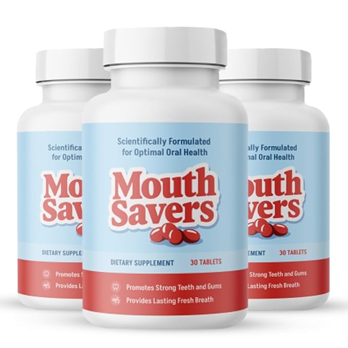 5-in-1 Advanced Oral Health Support - Fast-Acting, Easy-to-Use Solution Pack of 3