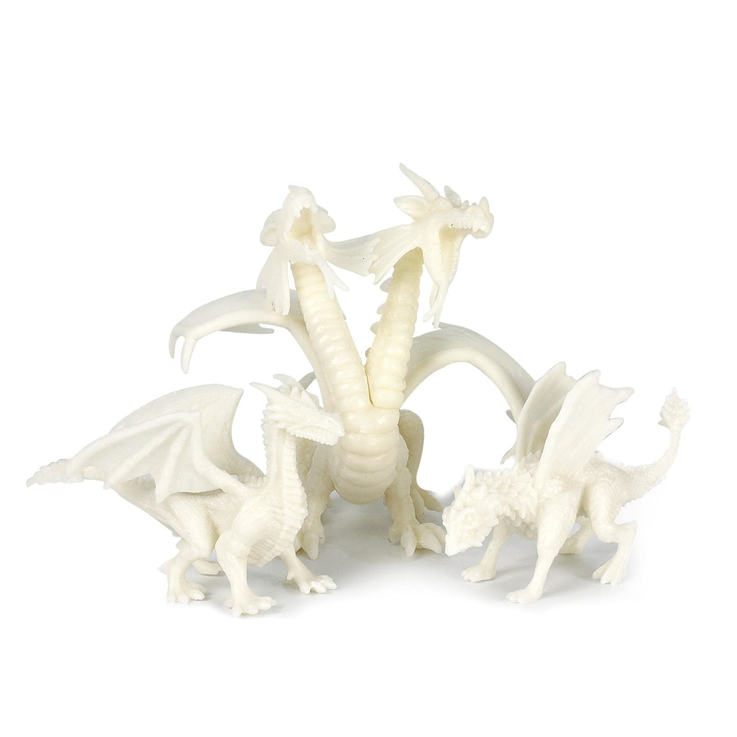 Ferthor Fun Dragon Toys DIY Painting Dragon Kit,Kids Arts Crafts Set with 13 Color Educational Toy to Paint Your Own Christmas Gift for Boys Girls 3 4 5 6 7 8 9 Year Old(3 Dinosaurs)