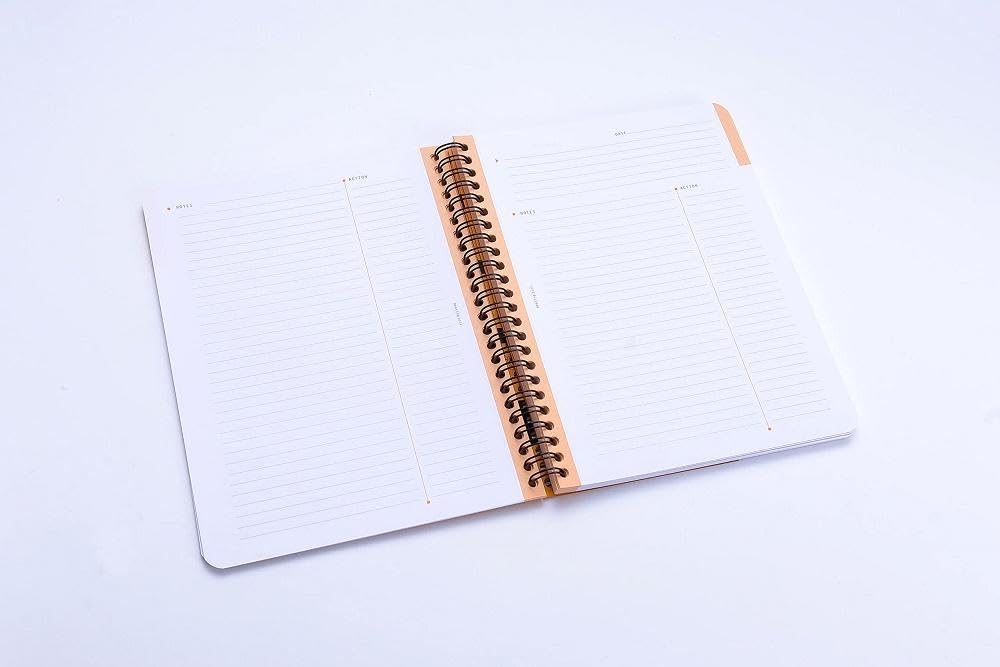 Rhodia Efficient Meeting Notebook, Black 8.25" x 6.25"