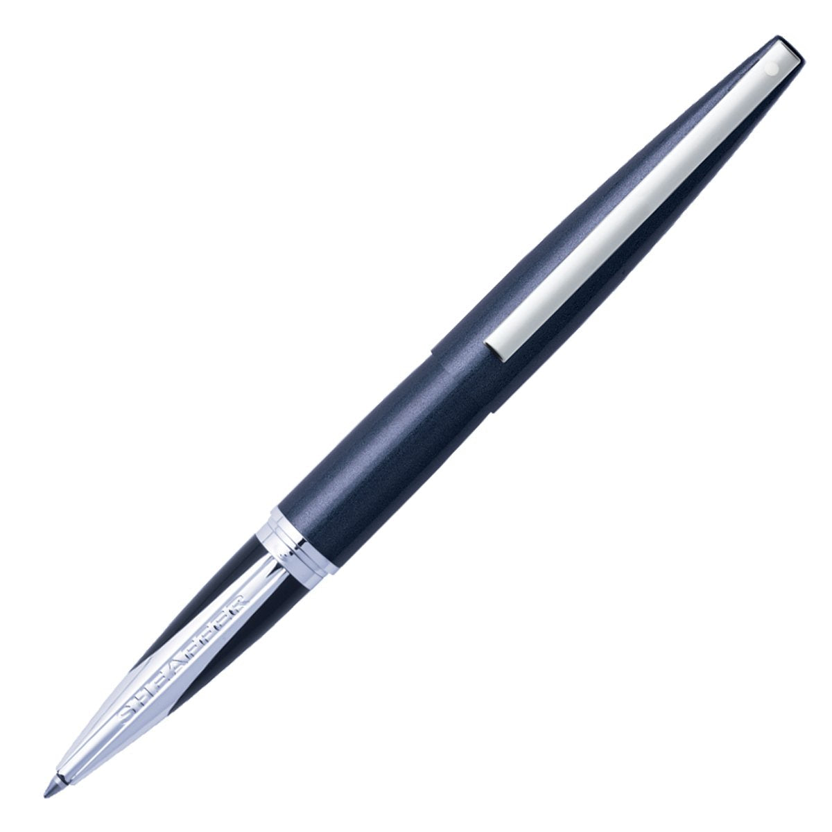 Sheaffer Taranis Rollerball Pen, Diamond Dust Blue, Chrome Trim (E1944551-PB2)