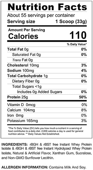Gaspari Nutrition Proven Whey, 100% Hydrolyzed Whey Isolate, High Protein, Lactose Free, Low Carbohydrate and Low Sugar (4 lb, Cinnamon French Toast)