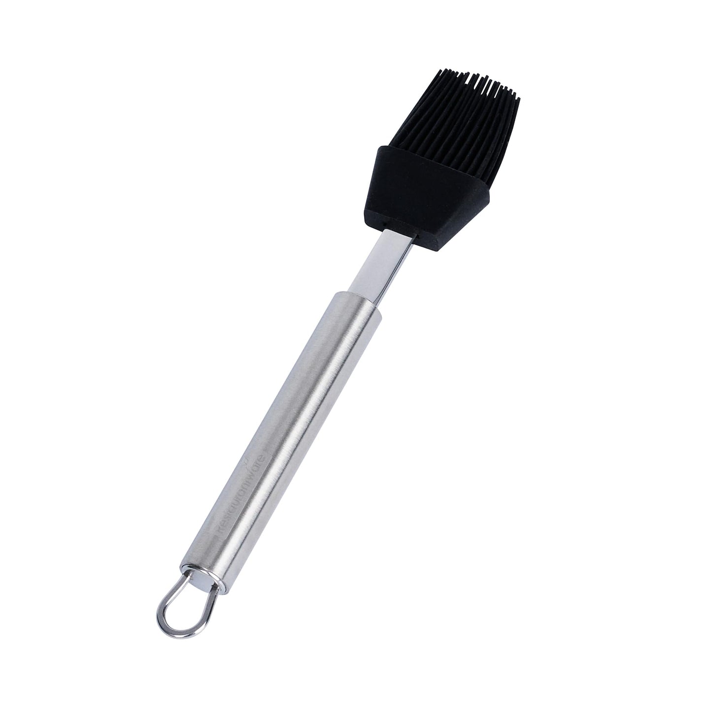 Restaurantware Silicone Basting Pastry Brush - German Standard Heat-Resistant Basting Brush with Stainless Steel Handle, Dishwasher Safe - Egg Wash Brush for Butter, BBQ, Sauce, Baking