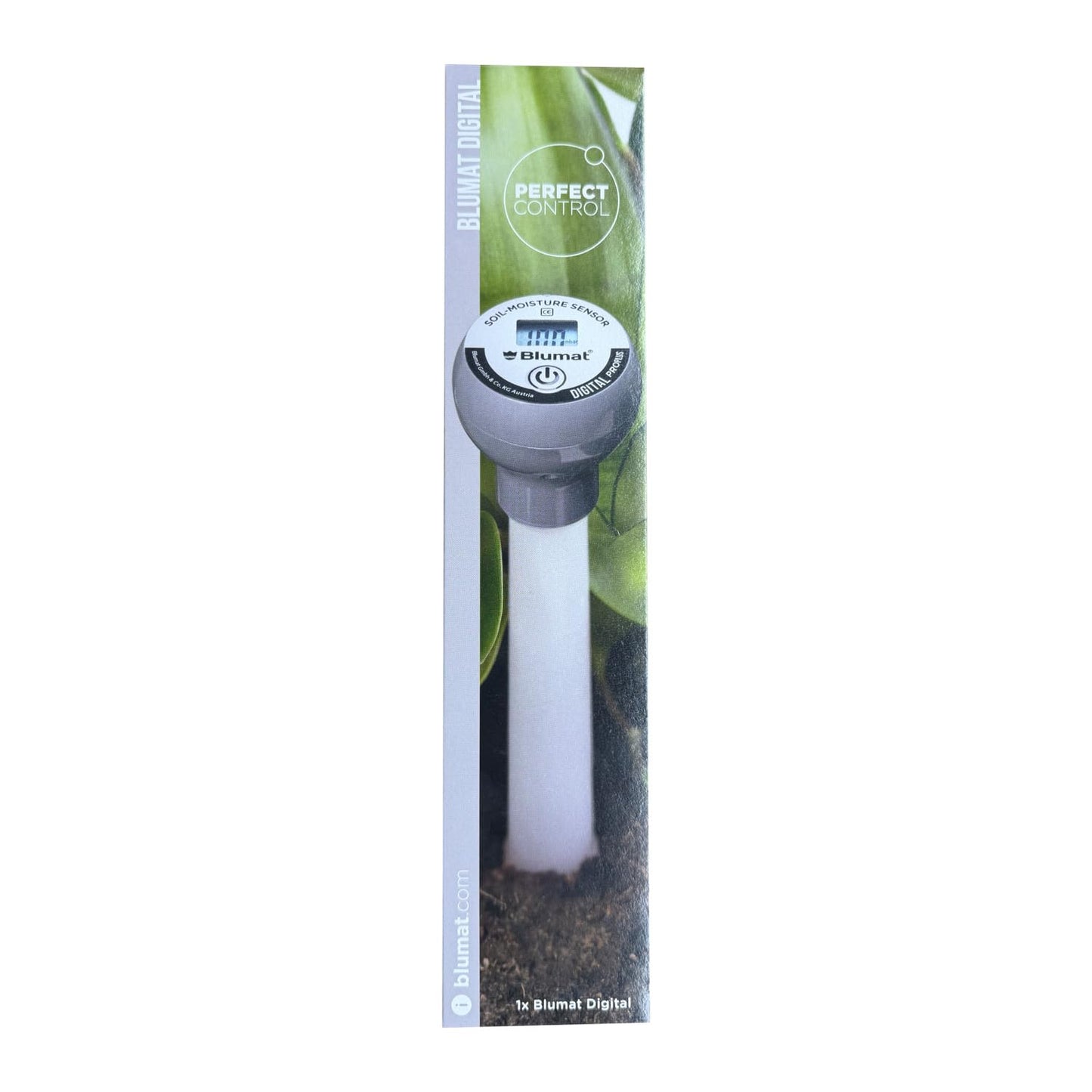 Blumat Digital Moisture Meter with Cap and Source
