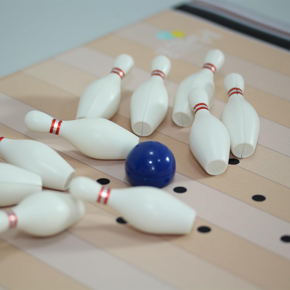 JL Corp. Real Mini Bowling Board Game 1.2M Sports Play