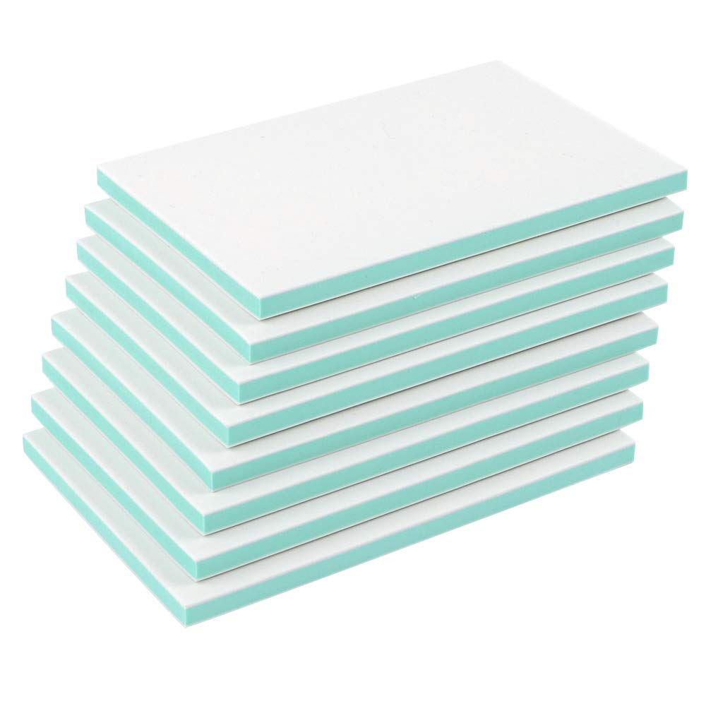 SGHUO 8pcs 4" x 6" Rubber Stamp Carving Blocks Linoleum for Printmaking Supplies, Linocut Block Carving Tools