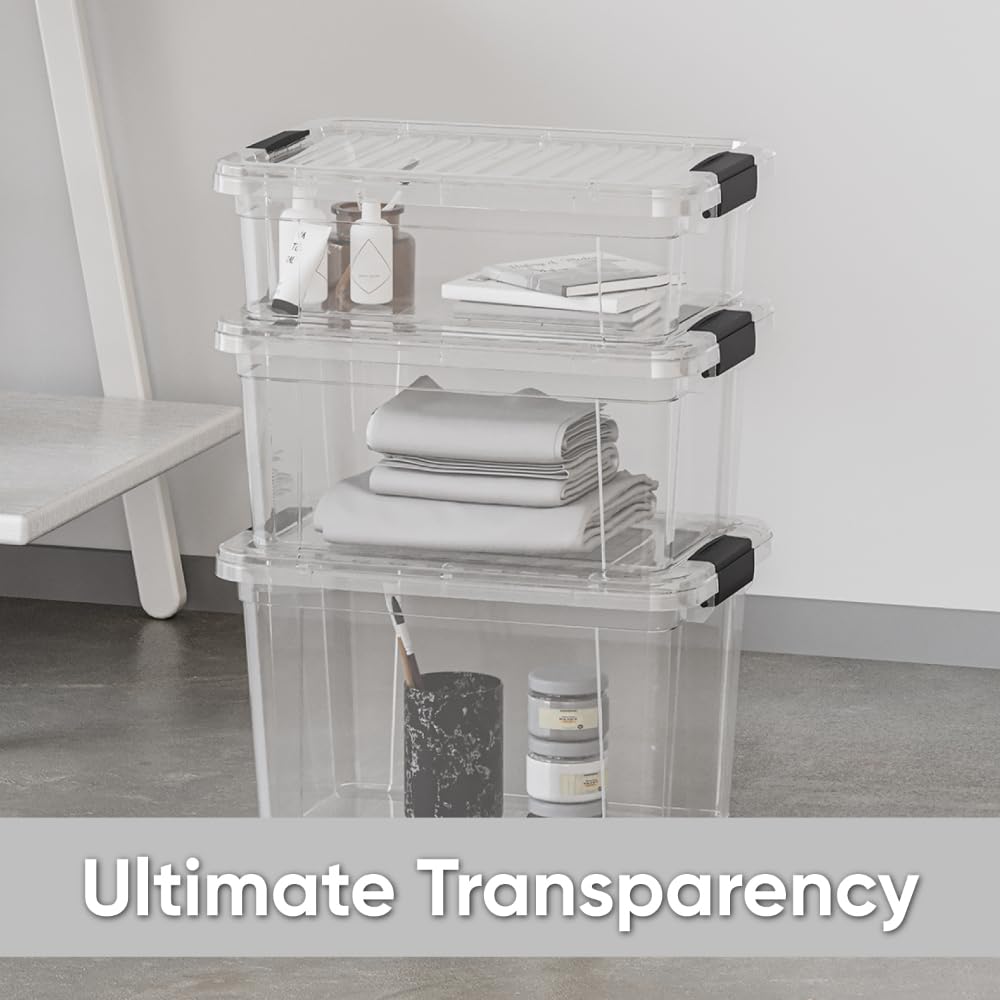Clear Storage Box with Lid
