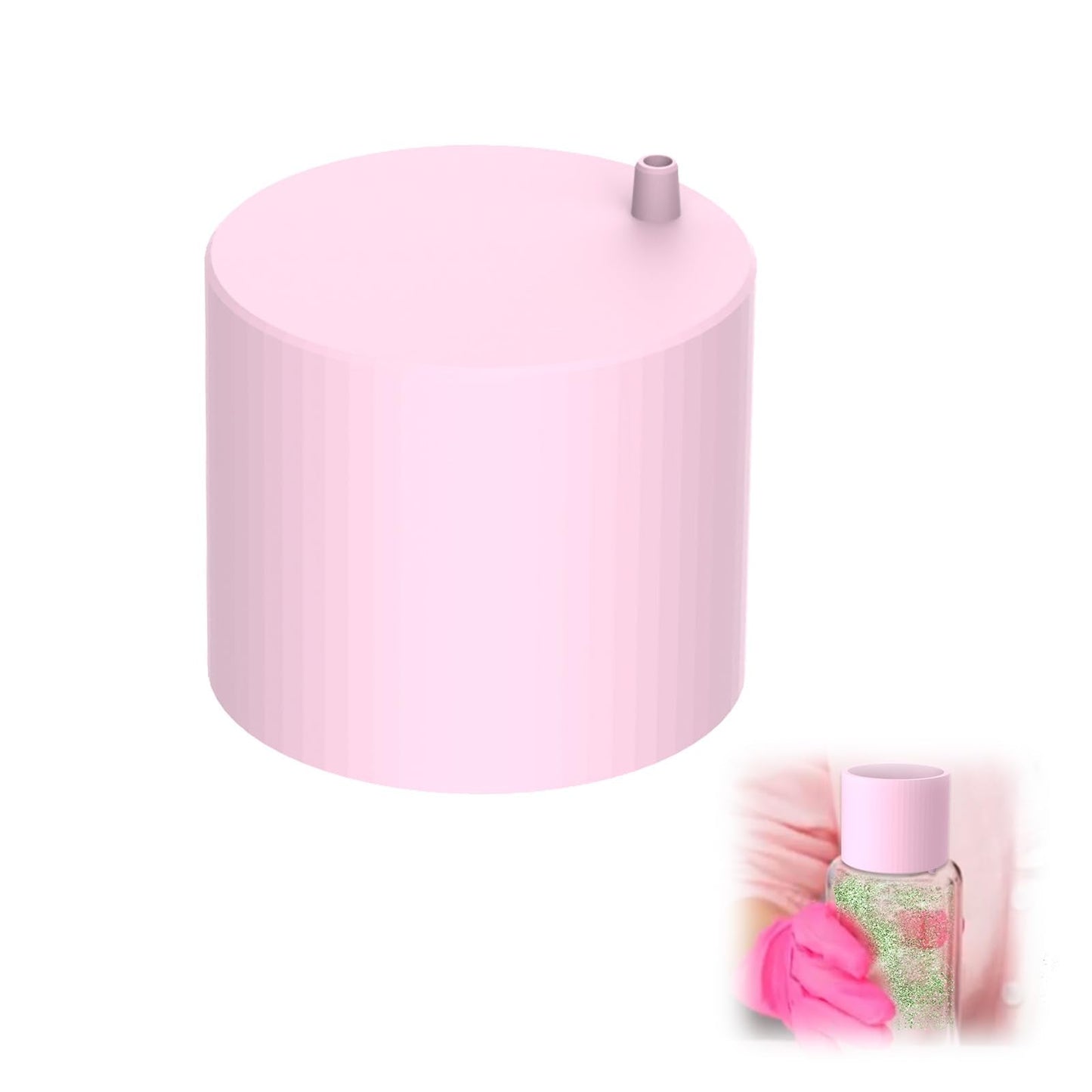 Snow Globe Glitter Funnel - Pink DIYGlitter Cup Making Tool for Adding Glitter to Snow Globe Tumblers, 1-Pack (Cups Not Included)