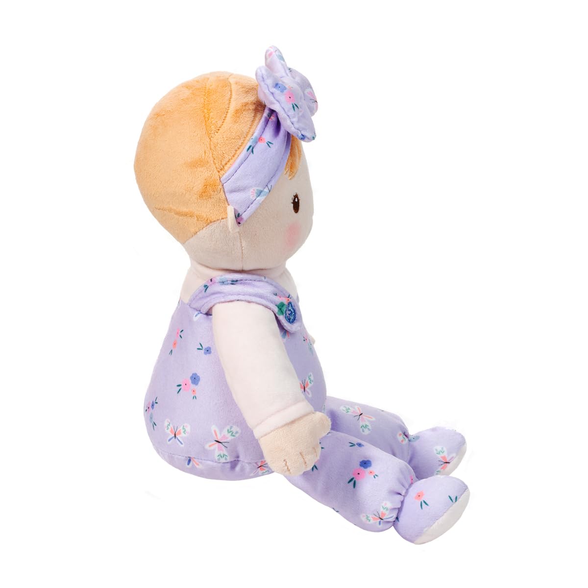 Douglas Willa Butterfly Flower Soft Baby Doll – Soft & Cuddly First Doll for Babies, Infants & Toddlers - 10-inch Sitting and 13-inch Overall Size