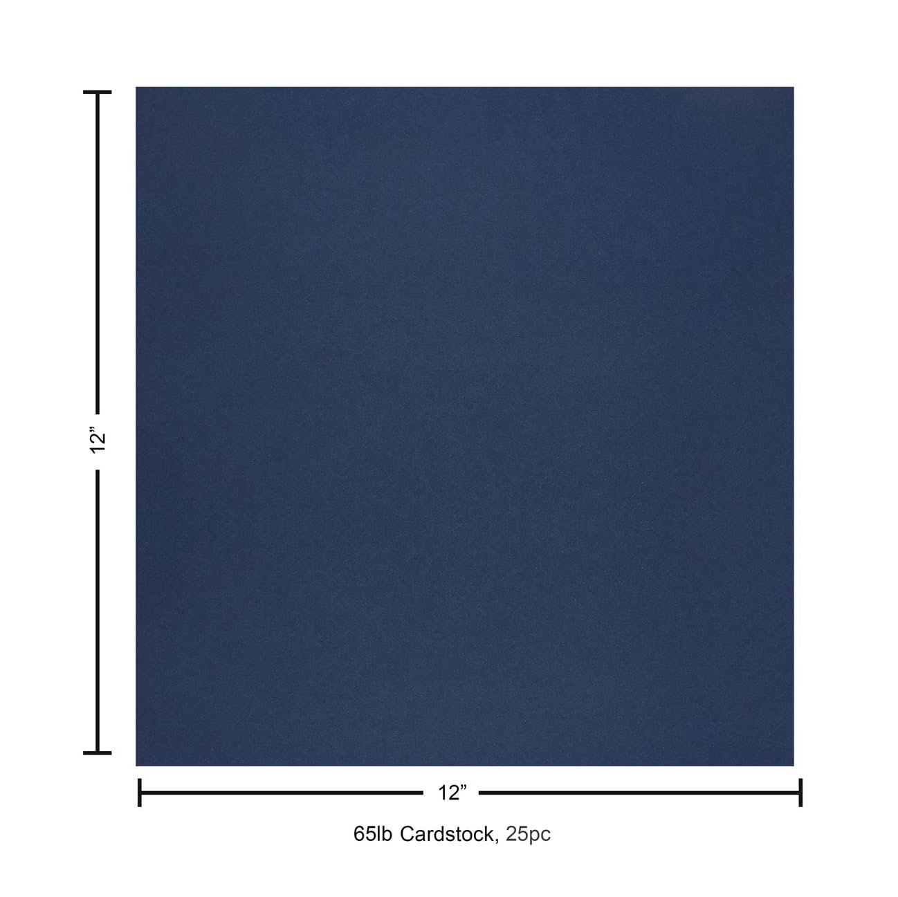 PA Paper Accents Stash Builder Cardstock 12" x 12" Chambray, 65lb colored cardstock paper for card making, scrapbooking, printing, quilling and crafts, 25 box