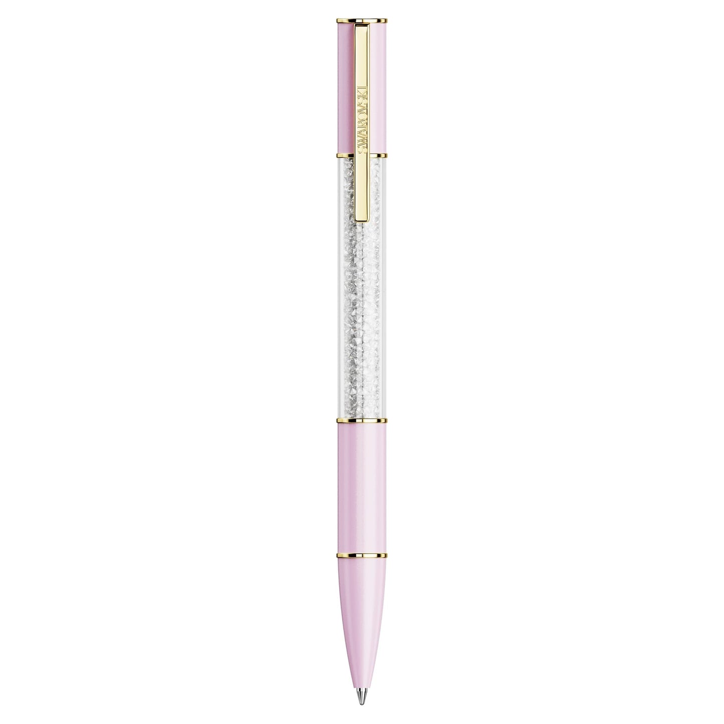 Swarovksi Crystalline Lustre ballpoint pen, Pink, Gold-tone plated