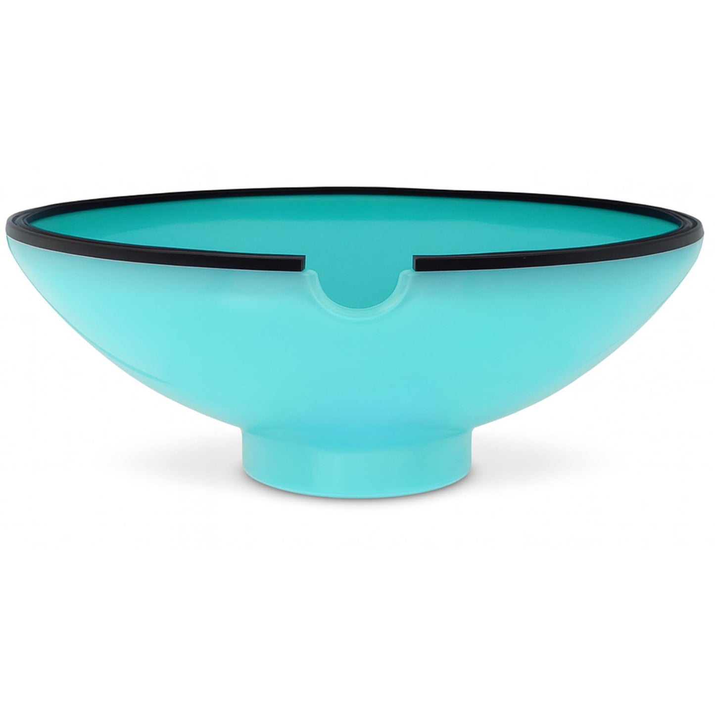 BUUBLE Ultimate Grease Drainer & Food Strainer (Aqua) Premium Heat-Resistant Silicone Colander for Bacon, Ground Beef, Pasta & Veggies; Fits Pans, Cans & Jars; Dishwasher Safe