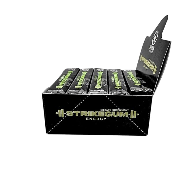 StrikeGum - Home page - Strike Premium Energy Gum | Tray
