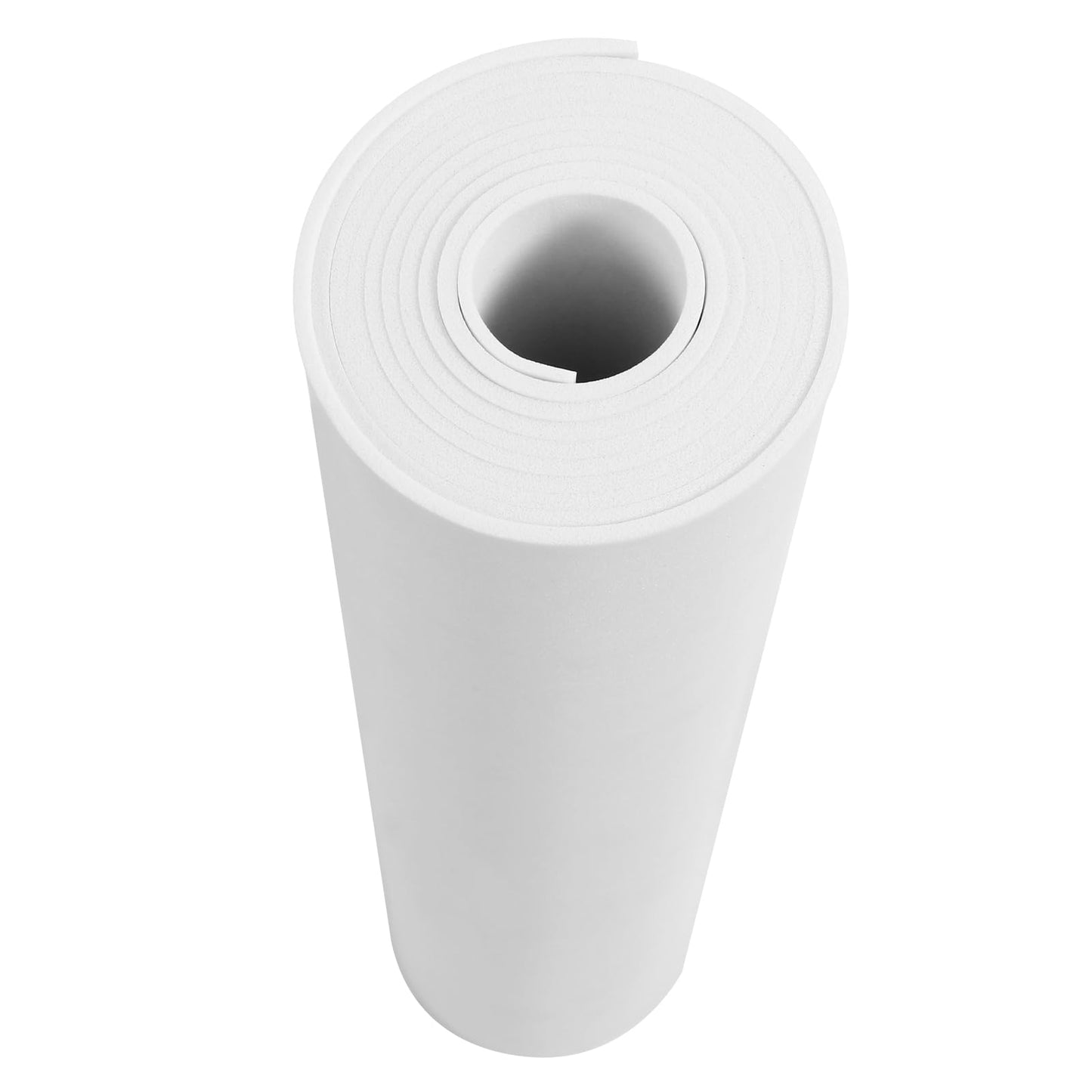 AMZQNART EVA Foam 5mm, Cosplay Foam Roll 16 x 59in（6.5sqft）White, Suitable for Large Foam Cosplay Modeling, DIY Projects, Crafts, Ultra High Density 90 kg/m3.