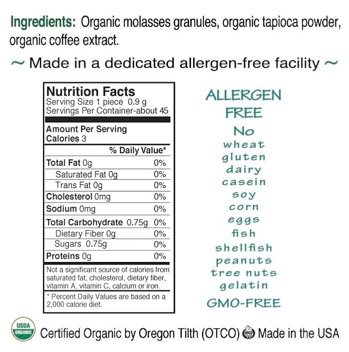 St. Claire's Organic Herbal Pastilles, (Coffee, 1.5 Ounce Tin, Bundle of 3) | Gluten-Free, Vegan, GMO-Free, Plant-based, Allergen-Free | Made in our Allergen-Free facility