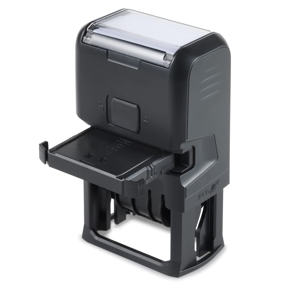Trodat Printy Do It Yourself Self-Inking Message Dater,1.63 x 1, Blue/Red