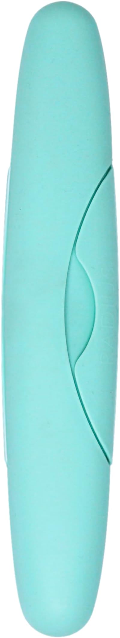 RADIUS Toothbrush Travel Case for Standard Brush, BPA-Free Recycled Plastic, Portable for Bathroom, School, Home, Camping - Mint (FITS ALL CONVENTIONAL TOOTHBRUSH SOURCE TOOTHBRUSH)