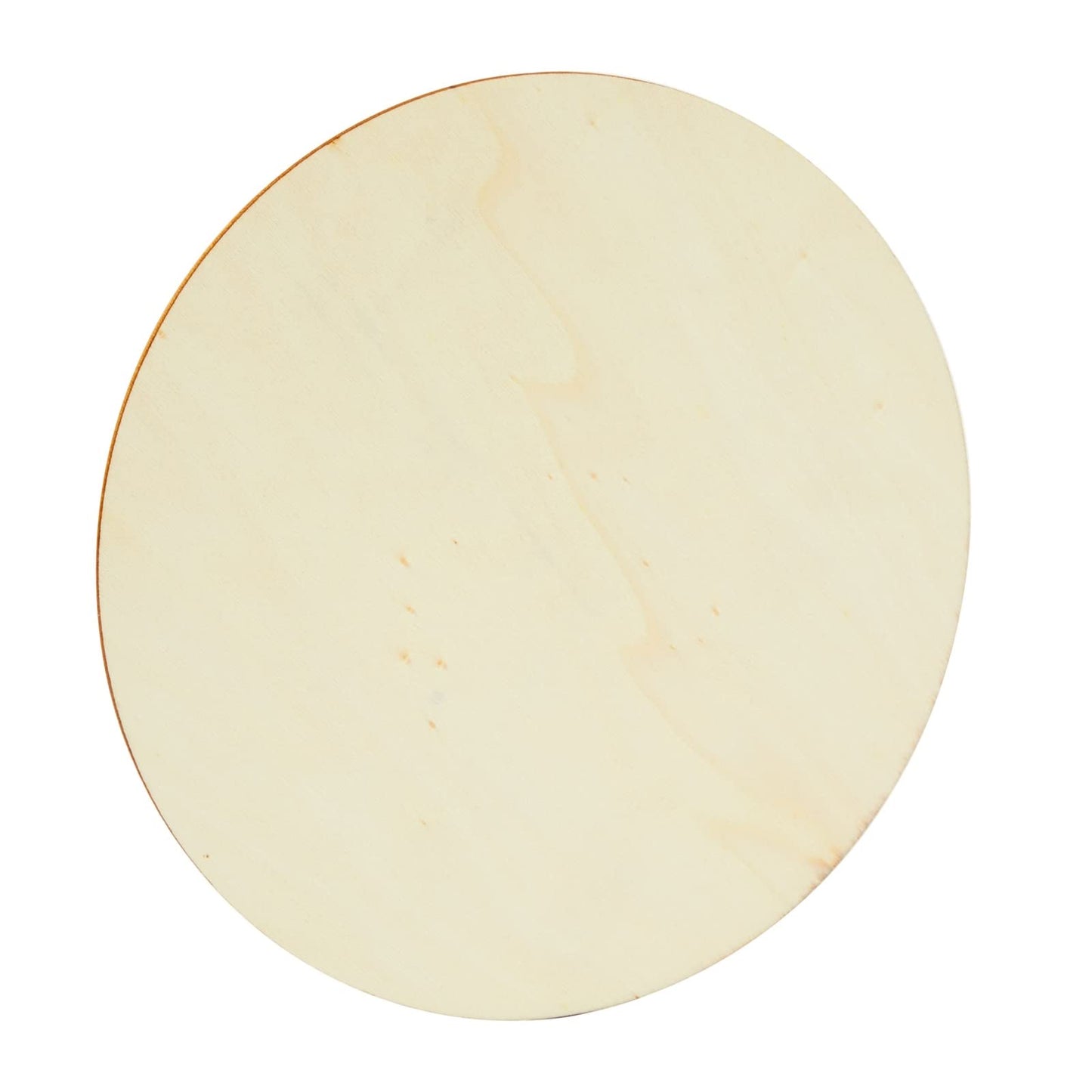 Juvale 10-Pack Wood Rounds - 8 in Diameter & 0.1 in Thick - Unfinished Wood Circles for Crafts & Engraving - DIY Coasters & Decoupage Blanks
