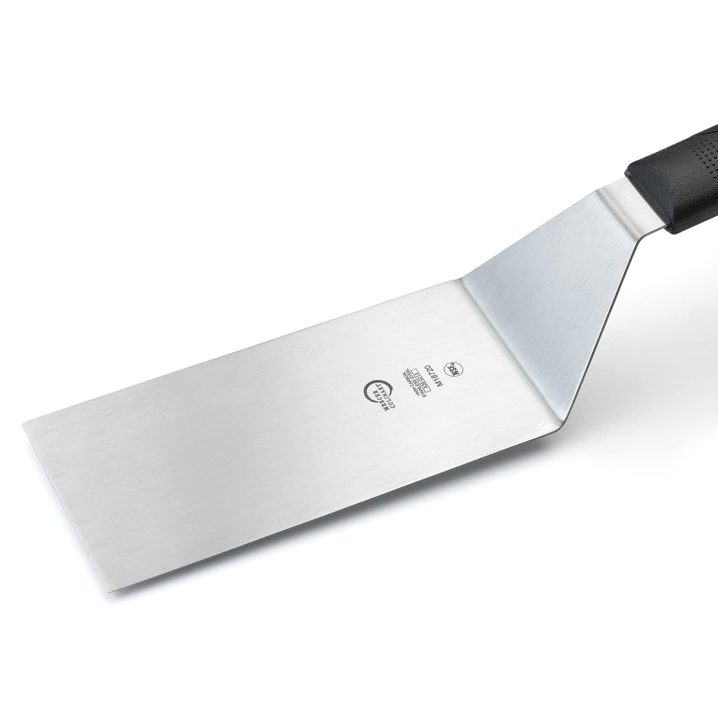Mercer Culinary Millennia Turner/Spatula, 6 Inch x 3 Inch Blade, Black Handle