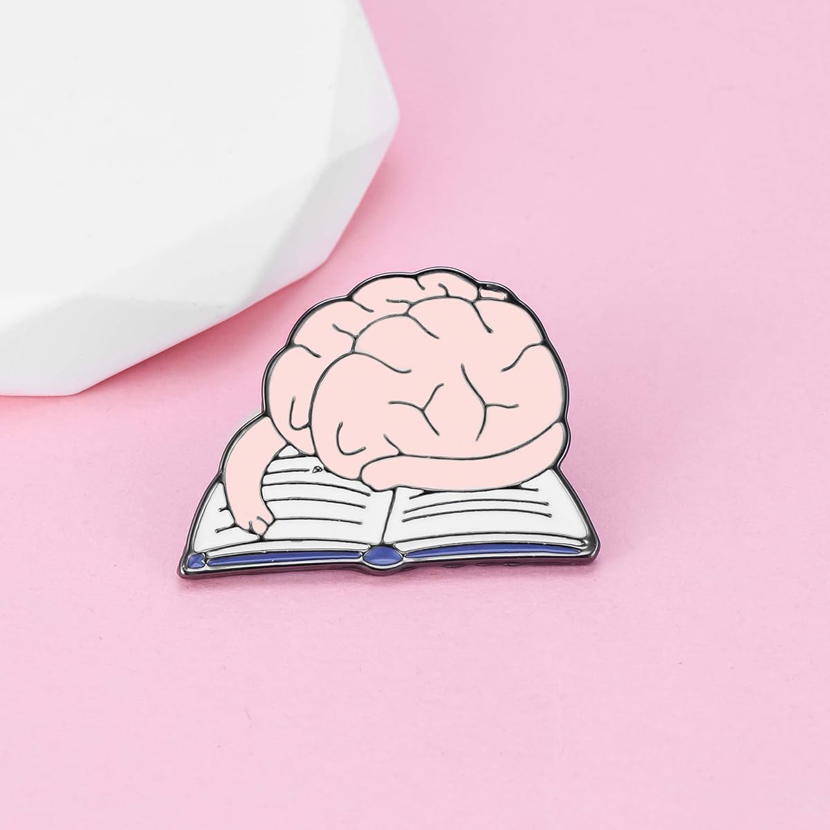 Dr's gift Brain Pins Anatomy Medical Pins Brooch Lapel Backpacks Hats Badge Cute Science Pin Gifts Jewelry for Science Lovers Teachers Students