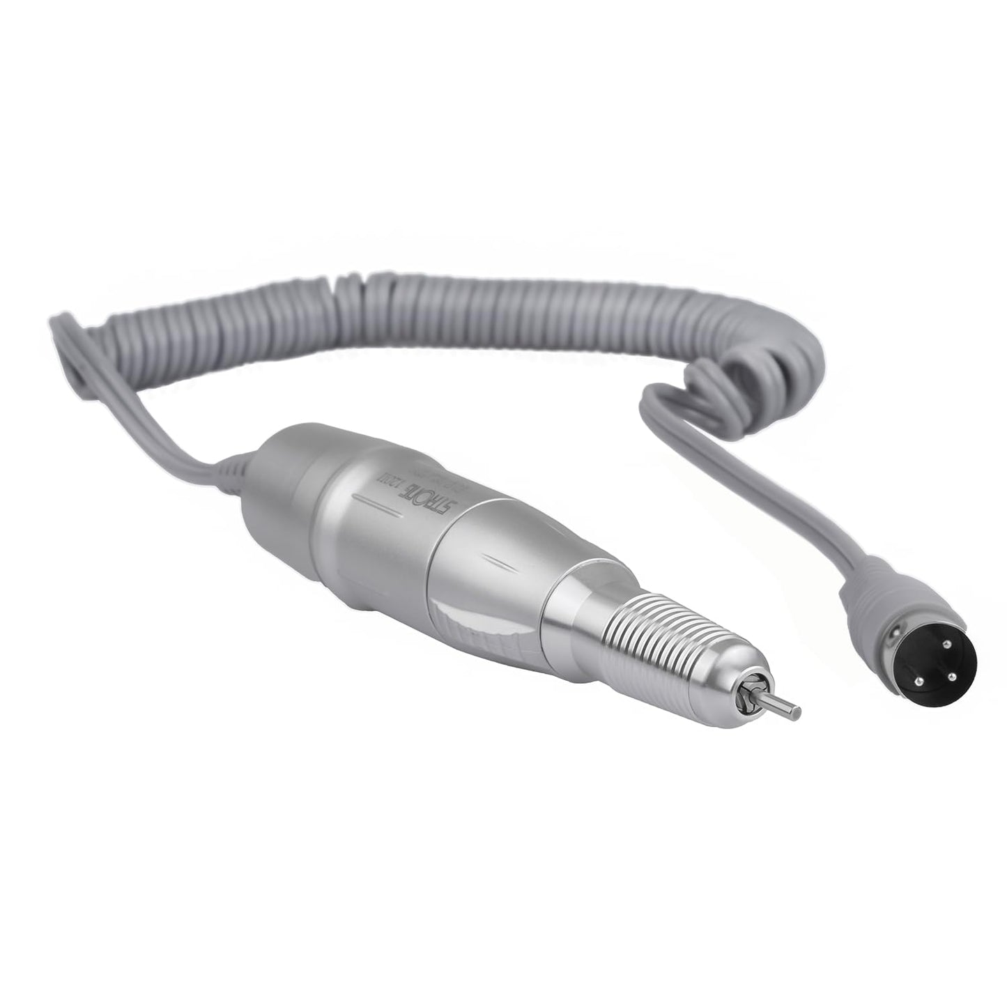Electric Nail Art Drill Pen 35000RPM Manicure Tool Nail Drill Accessories(Silver)