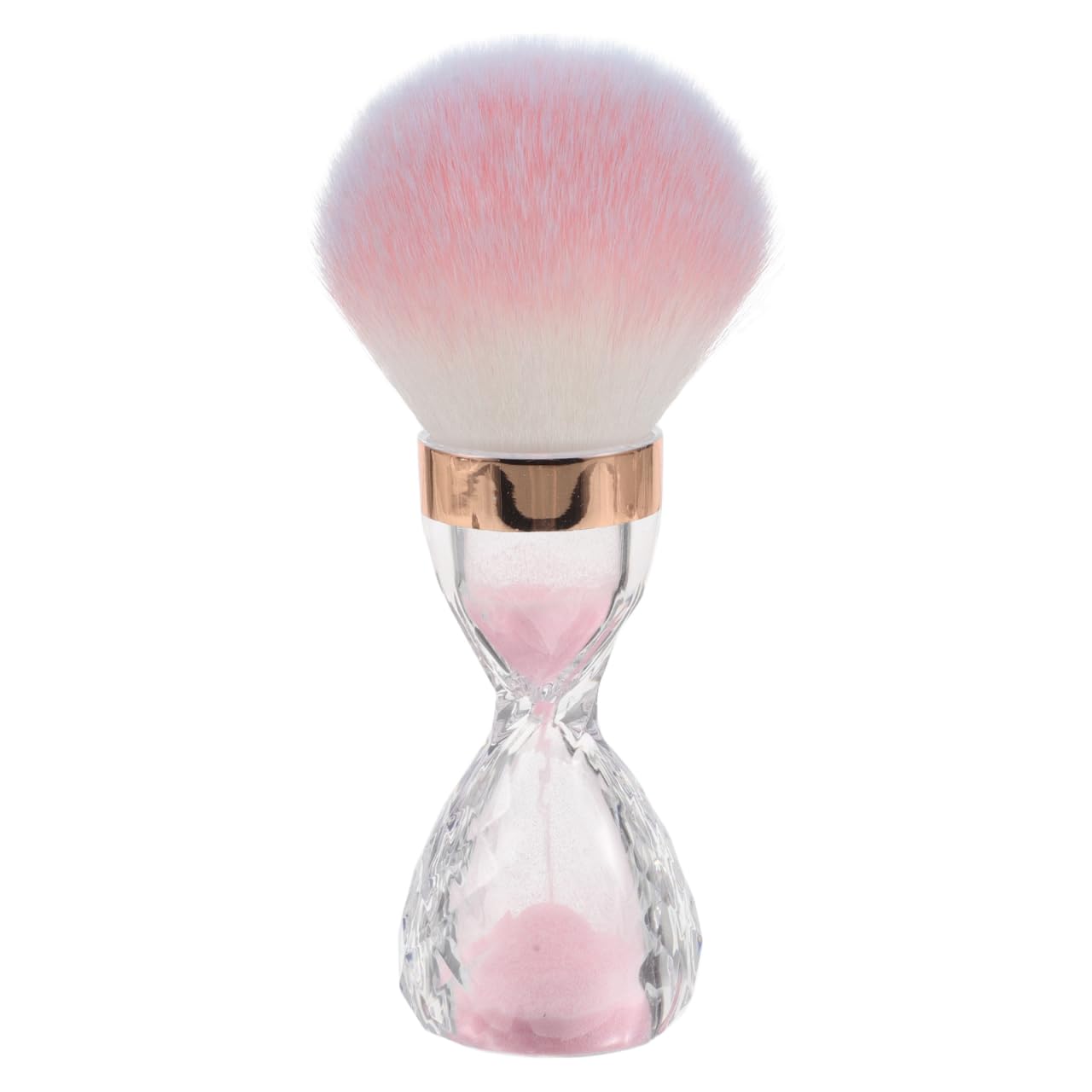 Gogogmee Nail Dust Brush Large Soft Bristle Cleaning Brush for Nail Art and Makeup Powder Removal Portable Manicure Tool 4.13X1.77 Inch